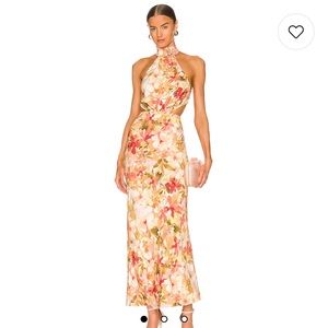 Significant Other Lapis Dress in Watercolor Floral